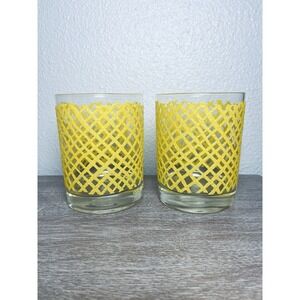 Vtg George Briard Rocks Glasses MCM Barware Old Fashioned Lowball 2